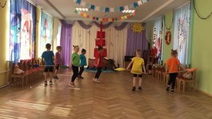 СПБ, ГБДОУ №  103, спортивный танец "Радуга"