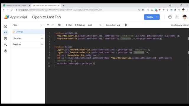 Open Sheet to Last Used Tab / Range смотреть онлайн