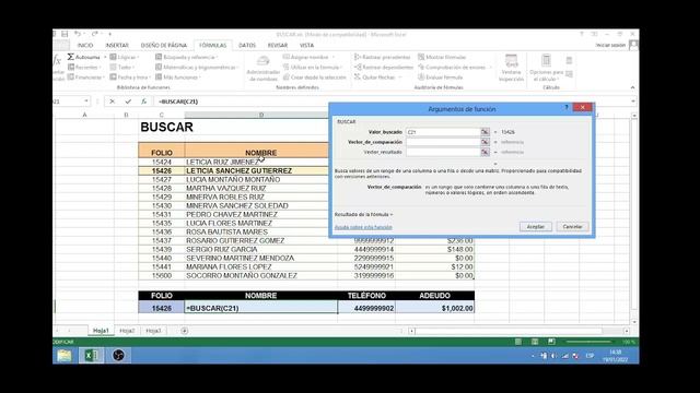 Función buscar de Excel, vincule datos de forma ágil смотреть онлайн
