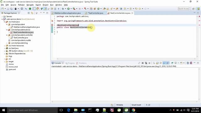 Spring boot rest controller advice смотреть онлайн