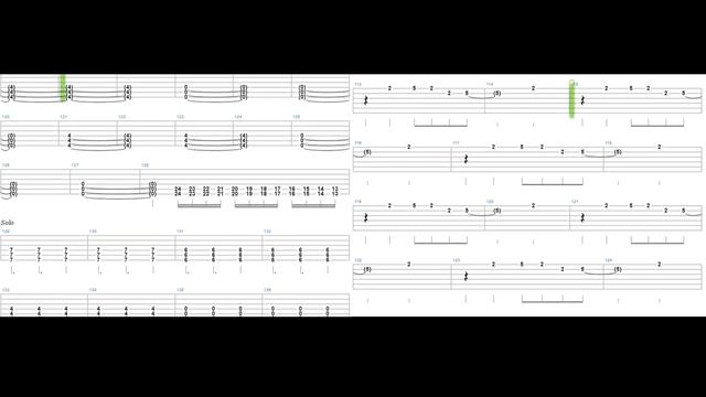 Escape The Fate - The Guillotine | Rhythm & Lead GUITAR TABS | Tutorial | Lesson смотреть онлайн