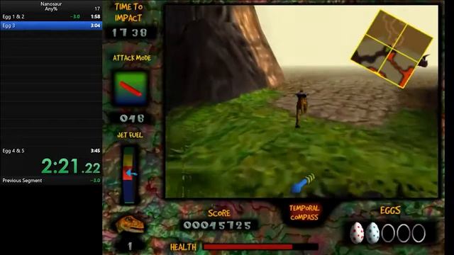 Nanosaur Speedrun - 3:40:20 (Windows) смотреть онлайн