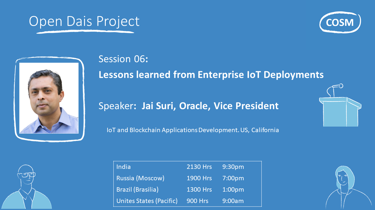 Open Dais 06: Lessons Learned From Enterprise IoT Deployments