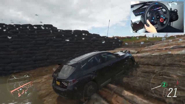 Subaru Impreza WRX STI - Forza Horizon 4 (Steering Wheel + Shifter) - Logitech G29 Gameplay смотреть онлайн