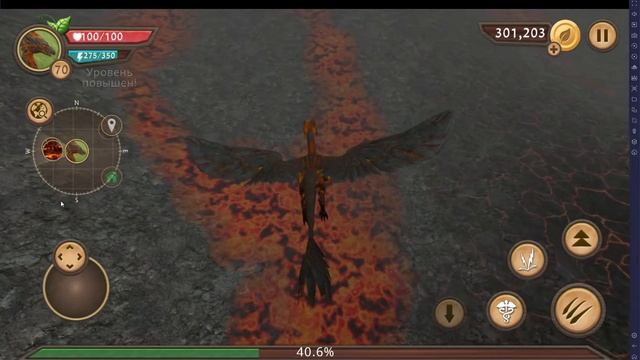 Dragon Sim Победил двух Боссов! Тирекса и дракона! смотреть онлайн