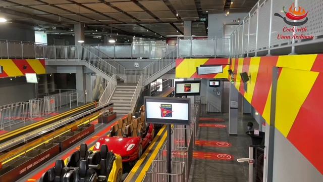 Ferrari World Abu Dhabi | World's Fastest Roller Coaster ride | Top Rides at Ferrari World смотреть онлайн