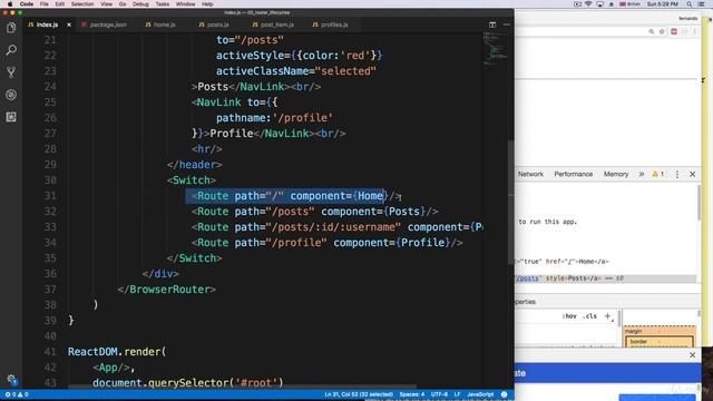 Using Router's Switch in React js смотреть онлайн