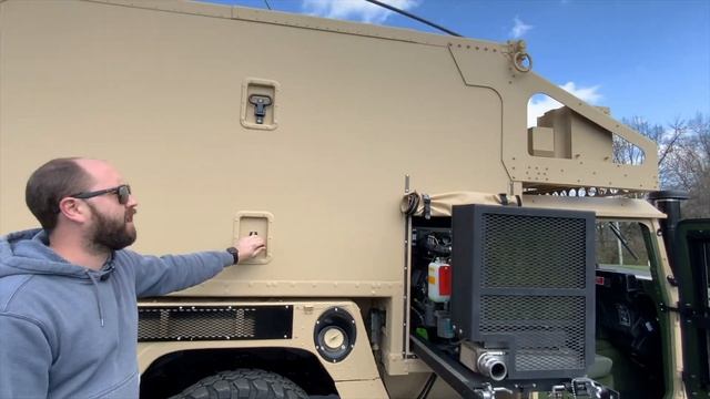 Next Overland Camper?! This '09 AM General Humvee W/Air Conditioning & Gichner Shelter FOR SALE NOW смотреть онлайн