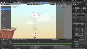 Создаем бомбические 2D анимации в Blender 2.8