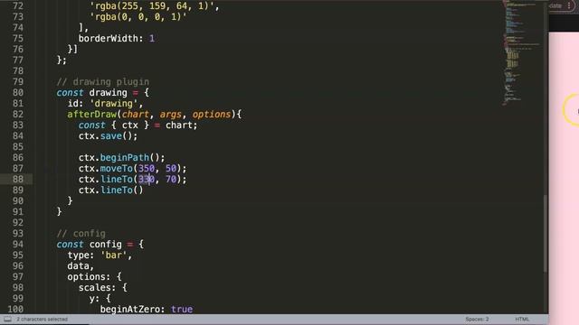 How to Draw Triangles in Chart js смотреть онлайн
