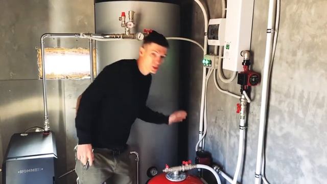 Твердотопливный котел с буферной емкостью. Принцип работы и автоматизация смотреть онлайн