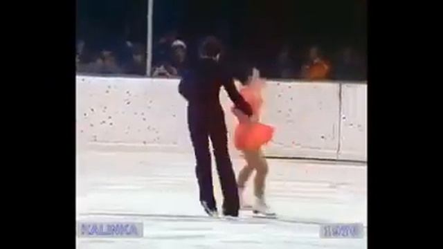 Роднина - Зайцев -- Калинка - 1976 смотреть онлайн