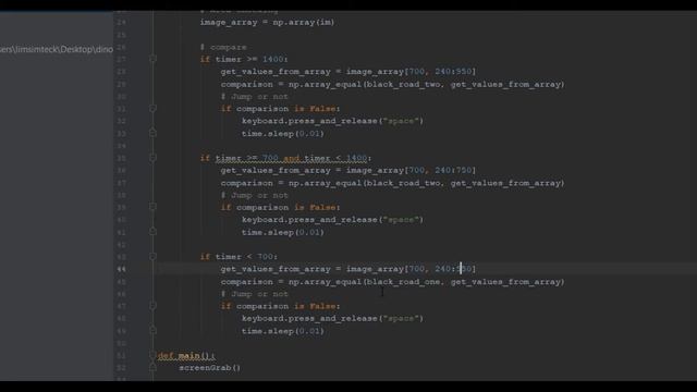 Tokyo Olympic Google Dino Game 2021 (Python Bot) смотреть онлайн