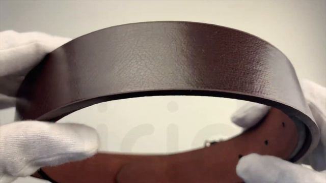 Ремень мужской кожаный Lavicci, ширина 3,6 см, гвоздик, пряжка металл, цвет коричневый смотреть онлайн
