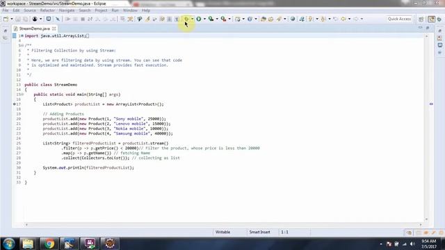 How to filter the collection with and without Java 8 Stream? - map method | Java 8 streams tutorial смотреть онлайн
