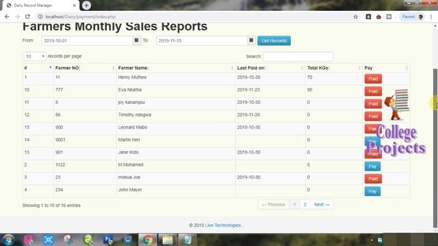 Online Milk Shop | Dairy Management System Project in PHP | MYSQLI | HTML - College Projects for CS смотреть онлайн