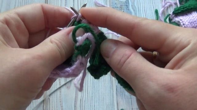 Вязаная жилетка на мальчика в технике энтерлак // мастер-класс toyfabric смотреть онлайн