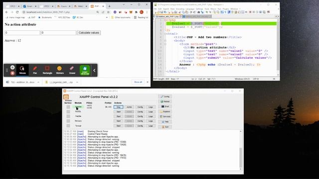 XAMPP, PHP.ini - error_reporting смотреть онлайн