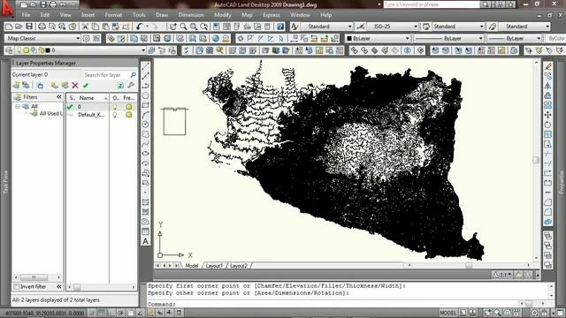 TUTORIAL AUTOCAD LAND DESKTOP 2009 Cara Crop Kavling Dari Data .shp смотреть онлайн