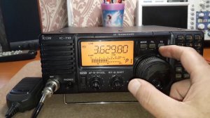 Трансивер IC-718. Небольшой обзор трансивера и его схемы.