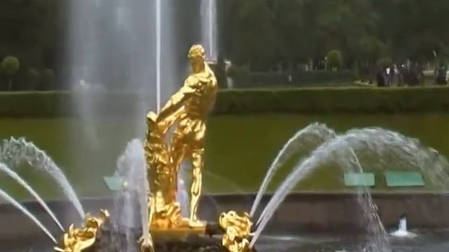 Санкт-Петербург - Фонтаны Петродворца смотреть онлайн