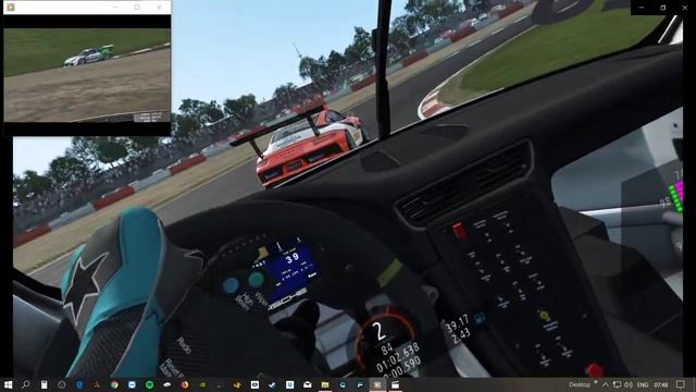 Porsche 911 GT3 Cup 18 (Set Up Test) Race AI@95% Diff смотреть онлайн