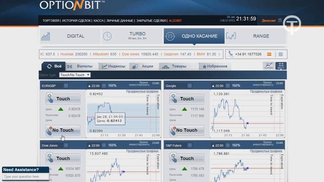 Обзор платформы OptionBit