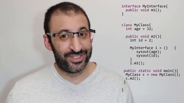 21- Java 8 Tutorial - Difference between Anonymous Inner Class And Lambda expressions смотреть онлайн