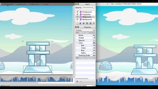 Create An HTML5 Game Like Angry Birds In 30 Seconds With 2DKit смотреть онлайн