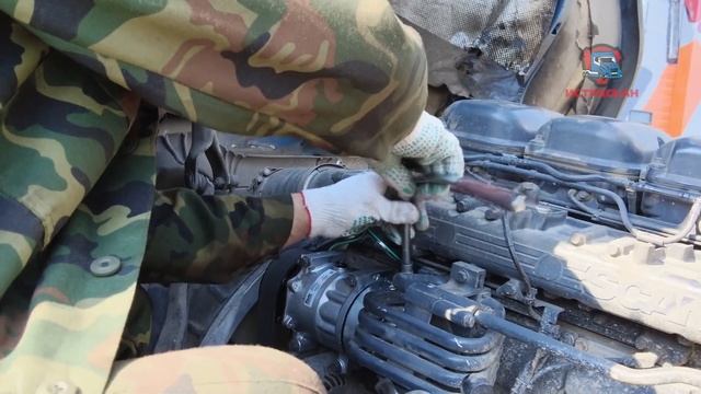 замена компрессора кондиционера SCANIA /AC compressor replacement #scania #scaniatruck #авторазборк смотреть онлайн