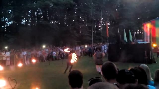 Миоры, фаер шоу на купалье 2015 смотреть онлайн