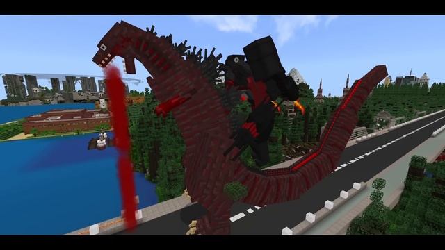 Godzilla VS The Alliance Titan Speaker Man, Camera Man, TV Man [Minecraft PE] (Skibidi Toilet) смотреть онлайн