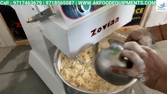 8 kg Spiral mixer machine & Dough mixer demo video for bakery смотреть онлайн