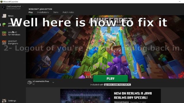 How to fix Failed to login: null (Minecraft) смотреть онлайн