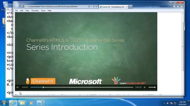 HTML5 & CSS3 Tutorials - Embedding Videos смотреть онлайн