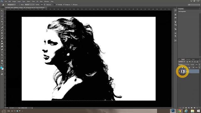 PHOTOSHOP TUTORIAL : How do you turn the image into two colors (HD ) смотреть онлайн