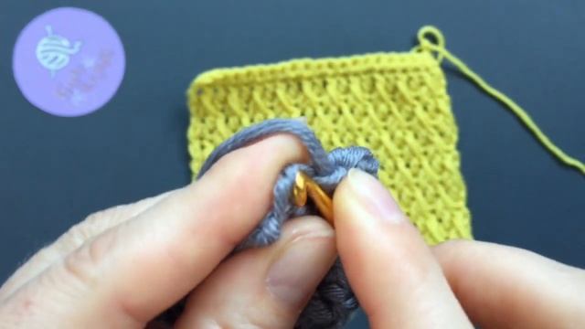 ?Рельефный 3D-УЗОР крючком?CROCHET ALPINE STITCH? смотреть онлайн
