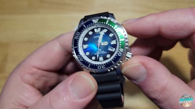 The Most Beautiful Citizen Dial Ever! | Citizen Promaster Unite With Blue BN0166-01L Unbox & Review