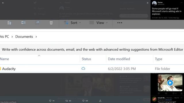 Microsoft Puts ADS in File Explorer смотреть онлайн