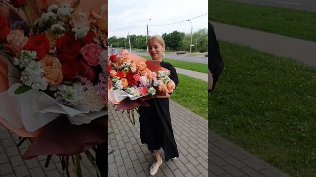 Букет «Горячий поцелуй» купить с доставкой в Минске смотреть онлайн