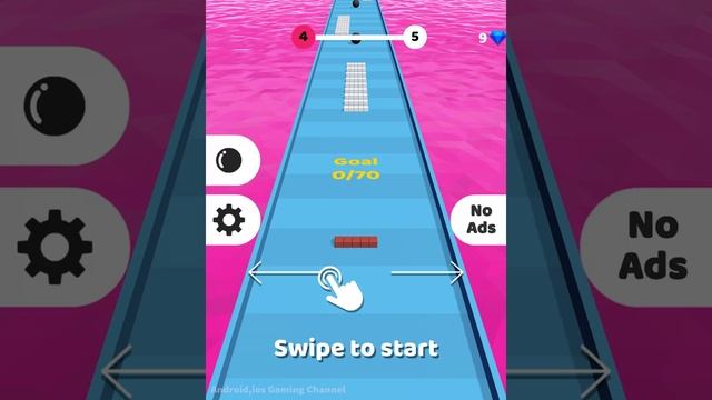 Sticky Block Gameplay (Level 1-6) смотреть онлайн