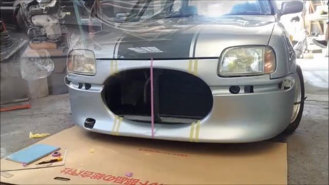 2018.9 ～2018.10.13 K11 マーチ 再塗装 (Nissan march micra K11 Repaint) смотреть онлайн