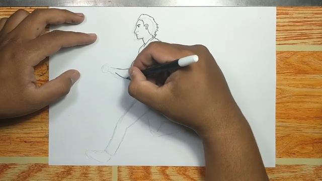How to Draw A Person Running смотреть онлайн
