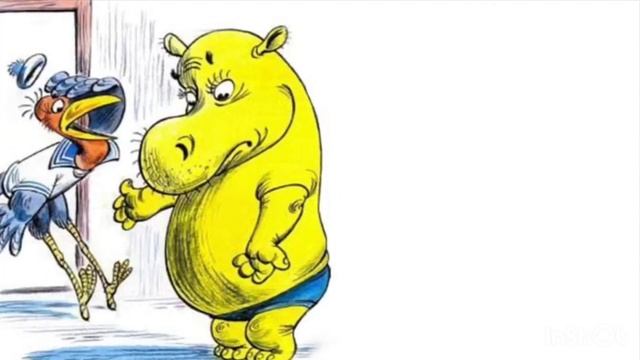 Рубрика «Сказка на ночь» В. Прохорова - «Про Бегемота, который боялся прививок» (автор В. Сутеев).