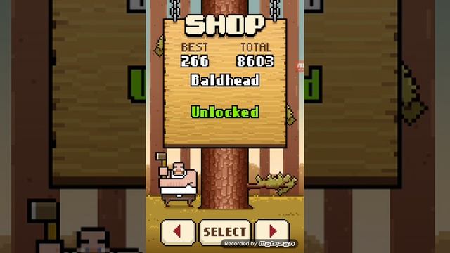 Играем в игру Timberman смотреть онлайн