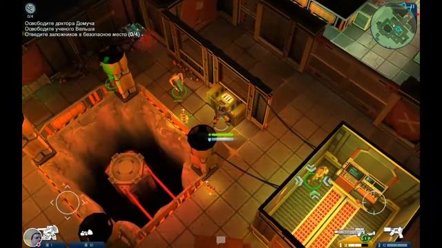 Прохождение игры "Space Marshals 2", уровень 22 "Жажда электричества" смотреть онлайн