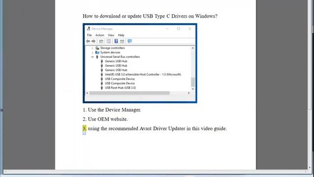 Download/update USB Type C Drivers on Windows 11/10 (2023 updated) смотреть онлайн