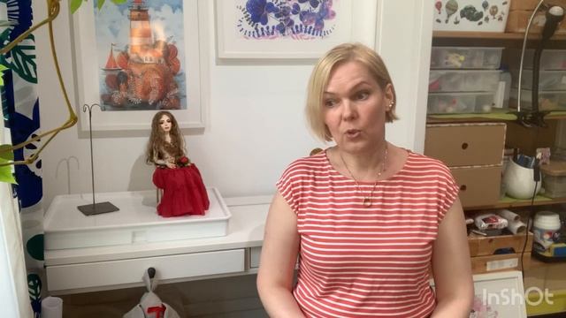 Сняла видео в поддержу набора на курс по шарнирнй кукле. смотреть онлайн