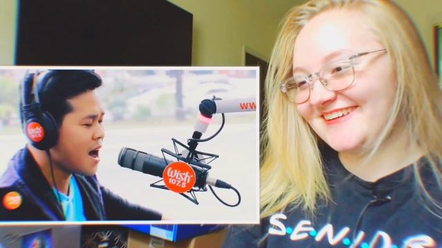 Marcelito Pomoy - Power of Love Celine Dion LIVE REACTION // EMILINALINE смотреть онлайн