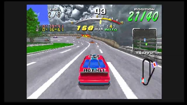 Daytona USA: Championship Circuit Edition (Sega Saturn) on the Polymega смотреть онлайн